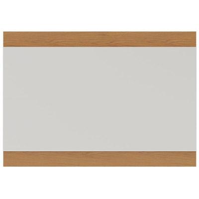 Painel Para Tv Suspenso Nilo Off White Matte Freijó - Colibri