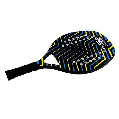 Raquete De Beach Tennis Sand Spin Aloha Azul - Azul