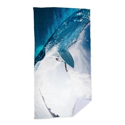 Toalha De Praia Closeup Surf Radical