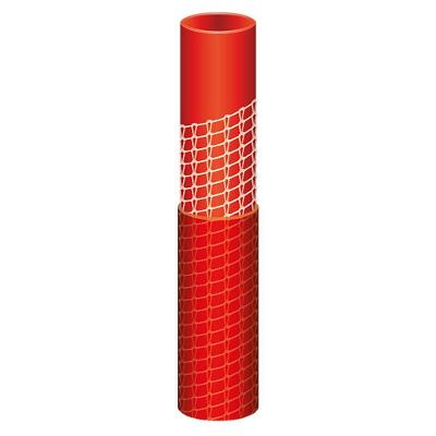 Mangueira Antitorção Multi Ats 1-2 Polegada Tramontina Laranja Em Pvc 3 Camadas 25 M