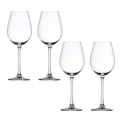 Conjunto De 4 Taças Para Vinho Branco Em Vidro Cristalino Salute Spiegelau