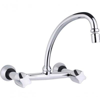 Misturador De Cozinha Parede Digital Line Tubo Cromado 1258-dl-cr Fabrimar