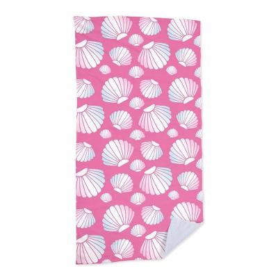 Toalha De Praia - Conchas Pink