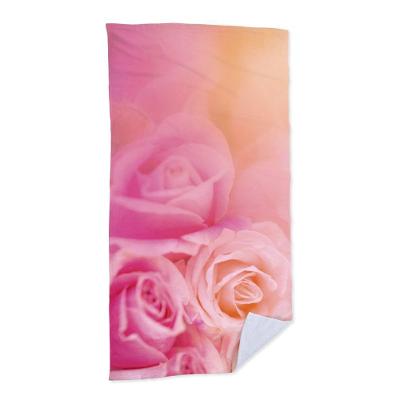Toalha De Praia Buquê De Rosas