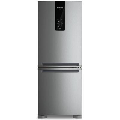 Refrigerador Brastemp Duplex Smart Flow Inverse 447L Inox BRE57FKANA 110V
