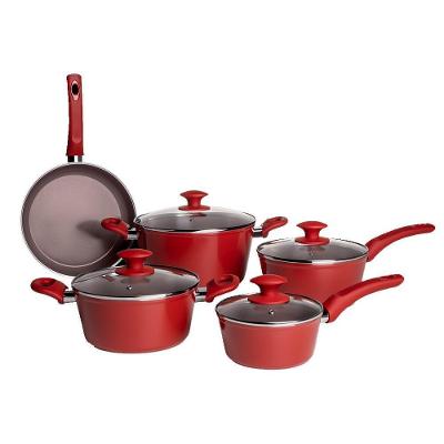 Jogo De Panelas 5 Peças Ceramic Optima 4,5mm Indução Brinox