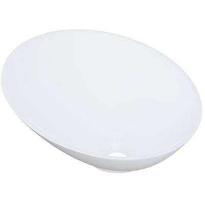 Cuba De Apoio Meia Lua Lavabo C01 Bm38w Branco Matte Fosca - Lyam