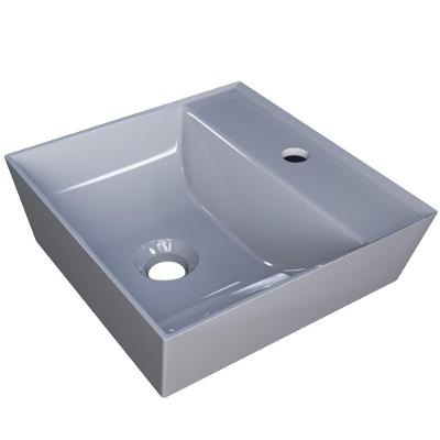 Cuba De Apoio Angular Quadrada Lavabo Volcano C01 Aq33w Cinza - Lyam