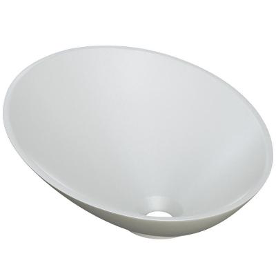 Cuba De Apoio Meia Lua Lavabo C01 Bm38w Cinza Matte Fosca - Lyam