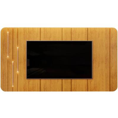 Painel Para Tv 75 Pol Com Led Orgânico Dion D05 Cedro