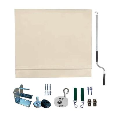 Toldo Cortina Bege - 2,20m X 1,60m - Kit Completo
