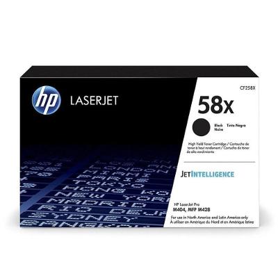Toner Original Hp 58x Preto Para Laserjet Pro Séries (m404 E Mfp M428), Cf258x