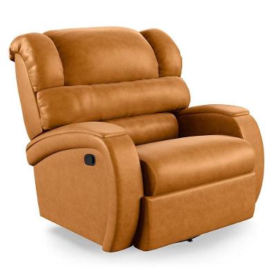 Poltrona Do Papai Reclinável Napoli Glider Giratória Usb Pu Whisky Fh1 - D\'rossi