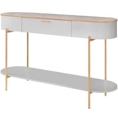 Aparador Orgânico Industrial Beca D05 Bali Quartzo