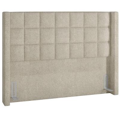 Cabeceira Cama Box Casal 140cm P05 Paris Bouclê Creme
