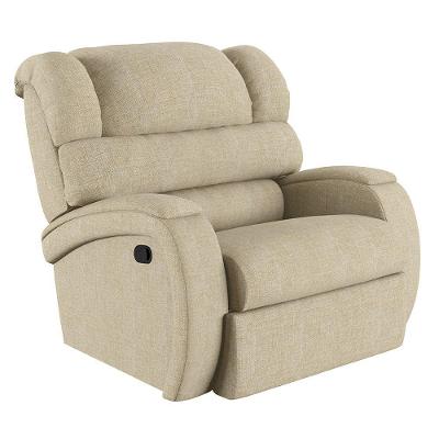 Poltrona Do Papai Reclinável Napoli Manual Gatilho Linho Fh1 - D\'rossi Cor Bege