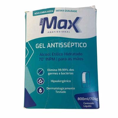 Álcool Gel Antisséptico 70% 800ml Edumax