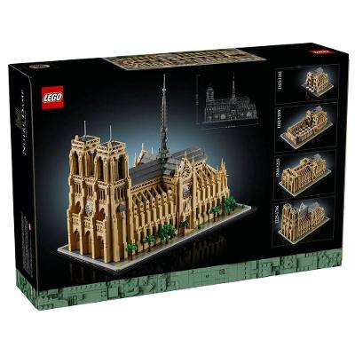 Lego Architecture Notre Dame Paris França - 4383 Peças 21061