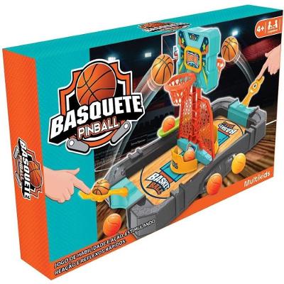 Jogo Basquete Pinball - Multikids Br2012