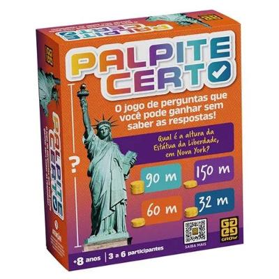 Jogo Palpite Certo - Grow 4358