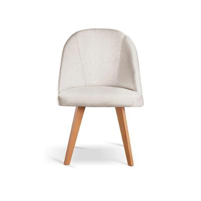 Cadeira Para Mesa De Jantar Lua linho Nude 100