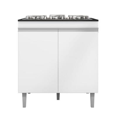 Balcão Para Cooktop Andréia 2 Portas Branco Ajl