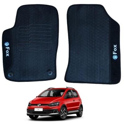 Tapete De Borracha Volkswagen Fox 2014 A 2016 3 Peças