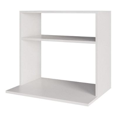 Suporte Aéreo Multiuso Para Forno Micro-ondas Luara 60cm Branco - Desk Design
