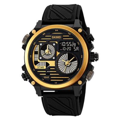 Relógio Digital , Cronômetro De Luz Led, à Prova D'água, Com Alarme, Amarelo