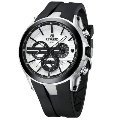 Relogio Masculino Esportivo Impermeavel 3atm Pulseira De Silicone Preto