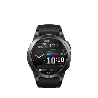 Relógio Zeblaze Stratos 3 Premium, Tela Ultra Hd Amoled, Gps Embutido, Hi-fi Bluetooth Preto