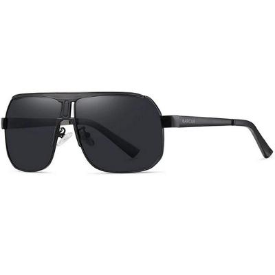 Óculos De Sol Esportivo Masculino Condução Proteção Lente Polarizada Uv400 Preto