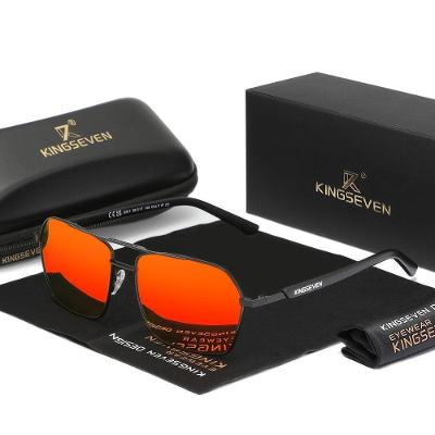 Óculos Polarizados Kingseven Elegância E Versatilidade Para Todas As Ocasies Vermelho
