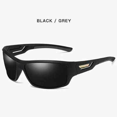 Óculos De Sol Polarizados Marca Designer De Esportivo Preto