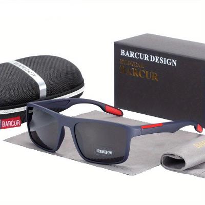 Óculos De Sol Polarizados Ultraleves Com Armação Tr90 E Proteção Uv400 Para Homens Azul