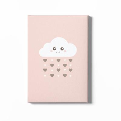 Quadro Decorativo Infantil Feminino -amor Com Corações
