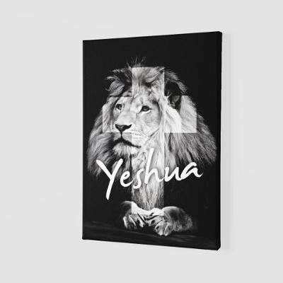 Quadro Placa Decorativa - Yeshua Leão - 30x45cm