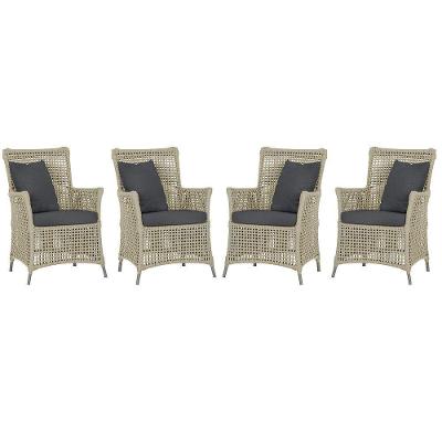 4 Poltronas Igapó Alumínio Pintura Fendi Corda Náutica E11 Rami
