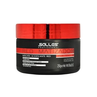 Máscara Red Vermelho Matizadora Salles Profissional 250g