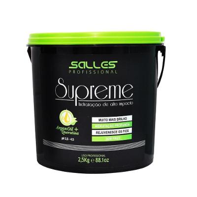 Máscara Hidratação Alto Impacto Supreme Salles Profissional 2,5kg