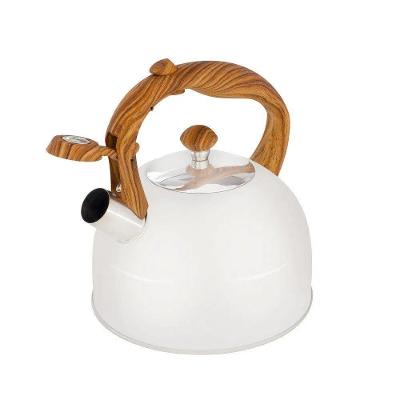 Chaleira Wood Mor 2,5 Litros Bege - Casa Dos Fogões
