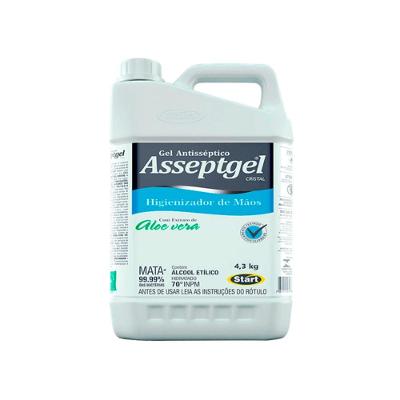 Álcool Gel Asseptgel Cristal 5 Litros