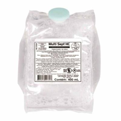 Alcool Spray Antisséptico Refil 400ml Multi Sept Ms-p470a