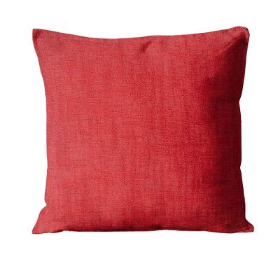 Capa P/ Almofada Lisa 43x43cm - Capm72 - Vermelho