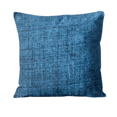 Capa P/ Almofada Texturizada 43x43cm - Cap0078 - Azul