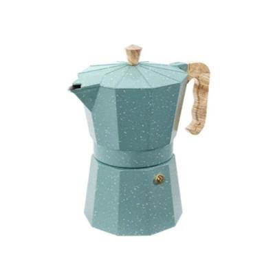 Cafeteira Italiana 300 Ml Em Alumínio Com Cabo De Nylon Verona Verde Brinox