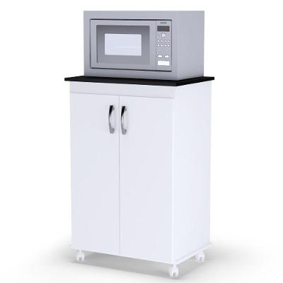 Balcão Multiuso Para Cozinha Vitória 2 Portas Branco Ajl
