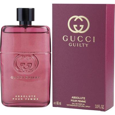 Perfume Feminino Gucci Guilty Absolute Pour Femme Eau De Parfum 90 Ml
