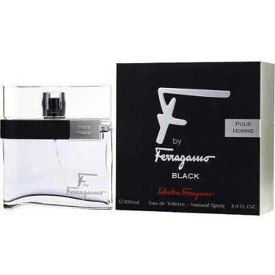Perfume Masculino F Ferragamo Pour Homme Black Salvatore Ferragamo Eau De Toilette Spray 100 Ml
