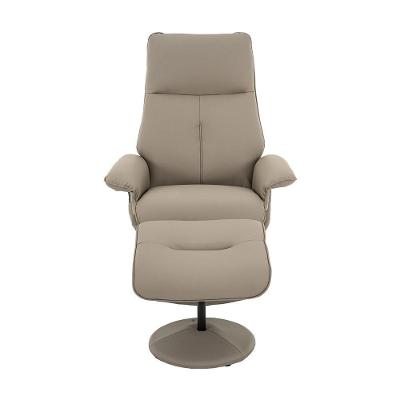 Poltrona De Massagem Reclinável E Giratória Arizona Com Apoio De Pés Pu Fendi G56 - Gran Belo